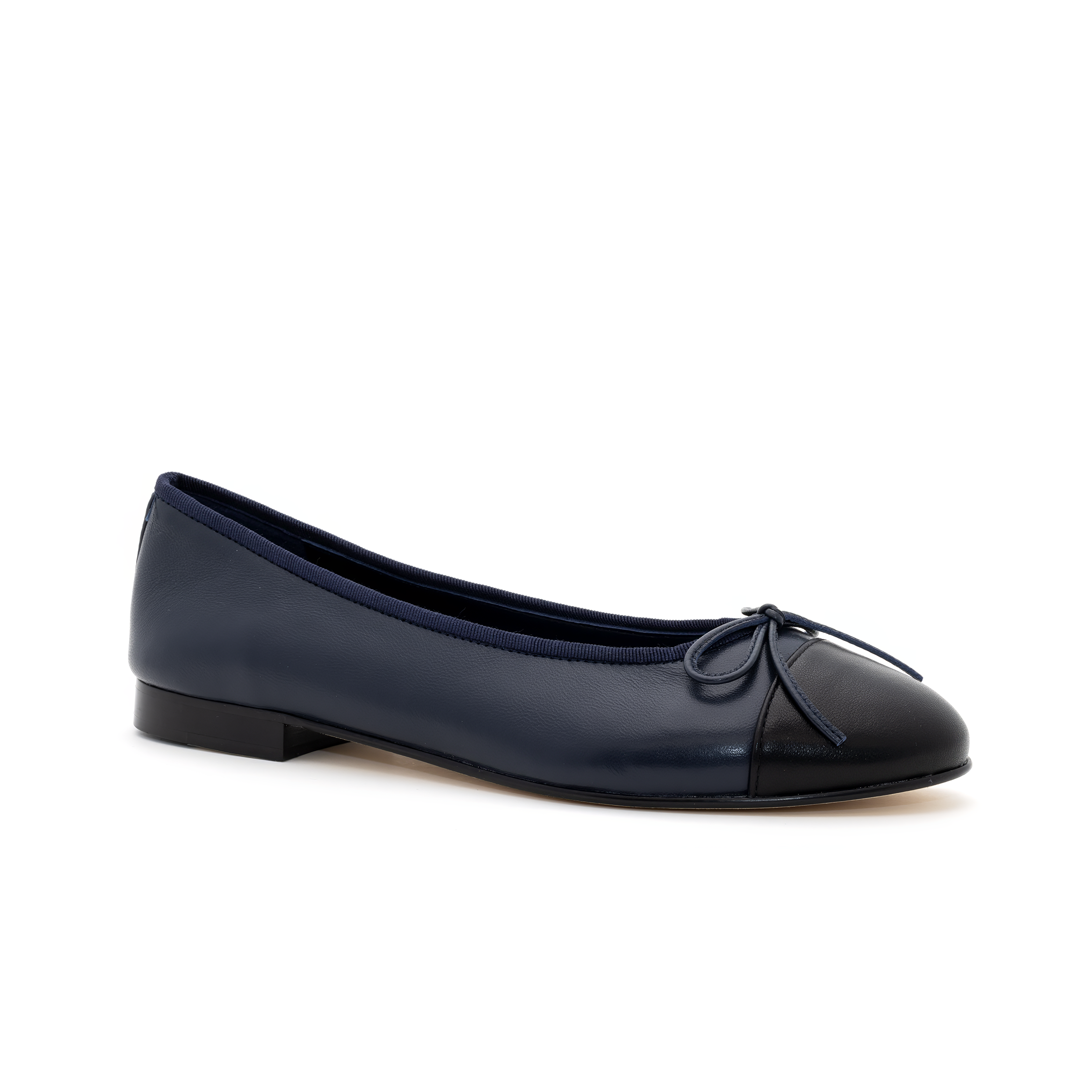 navy blue flat dress shoes Ballet Flats