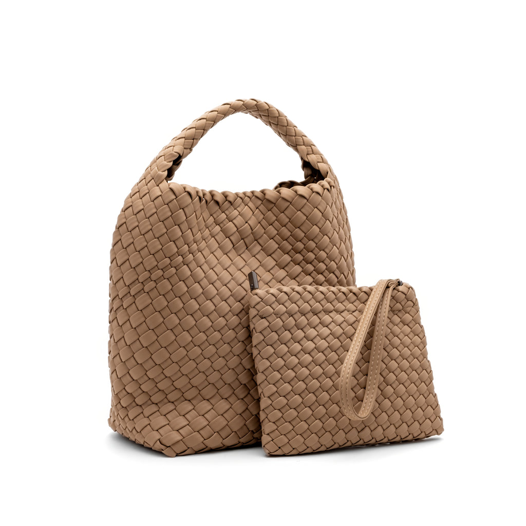 Elegant Mini Beige Woven Bag Elegant Women main image 4